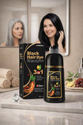 Shampooing black hair