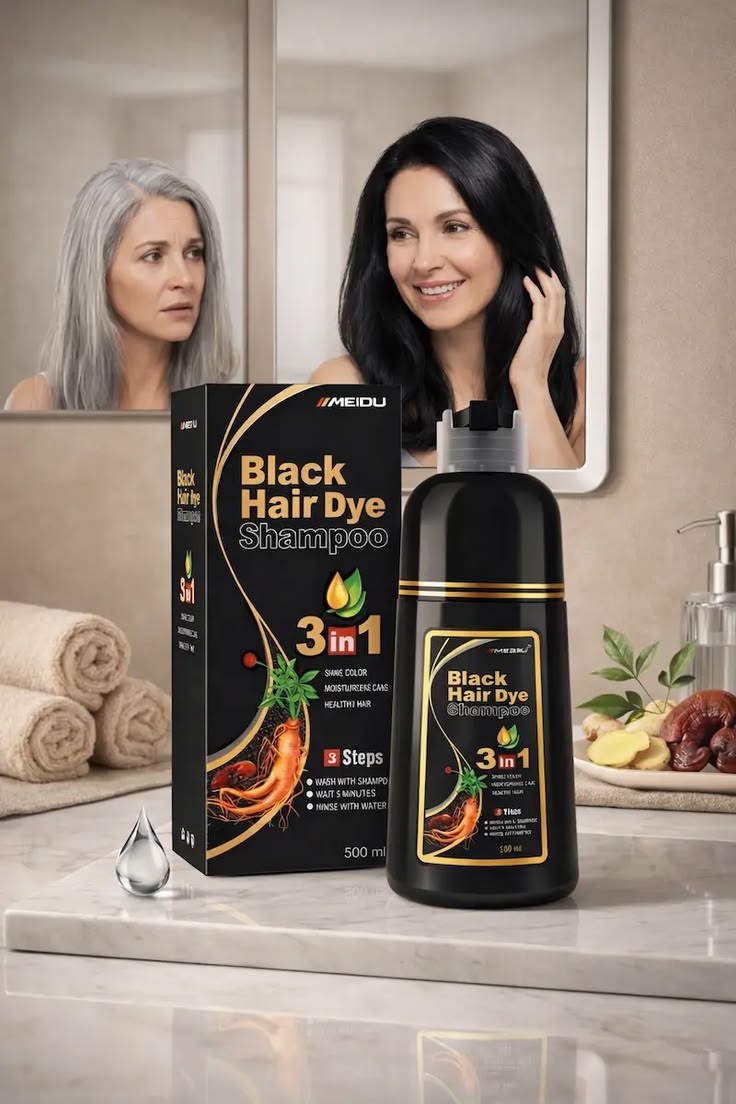Shampooing black hair