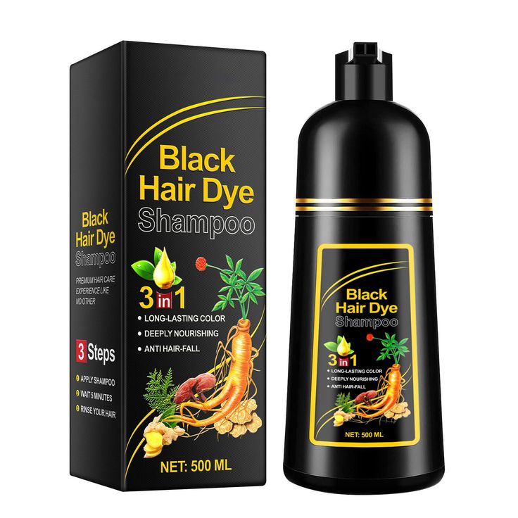 Shampooing black hair